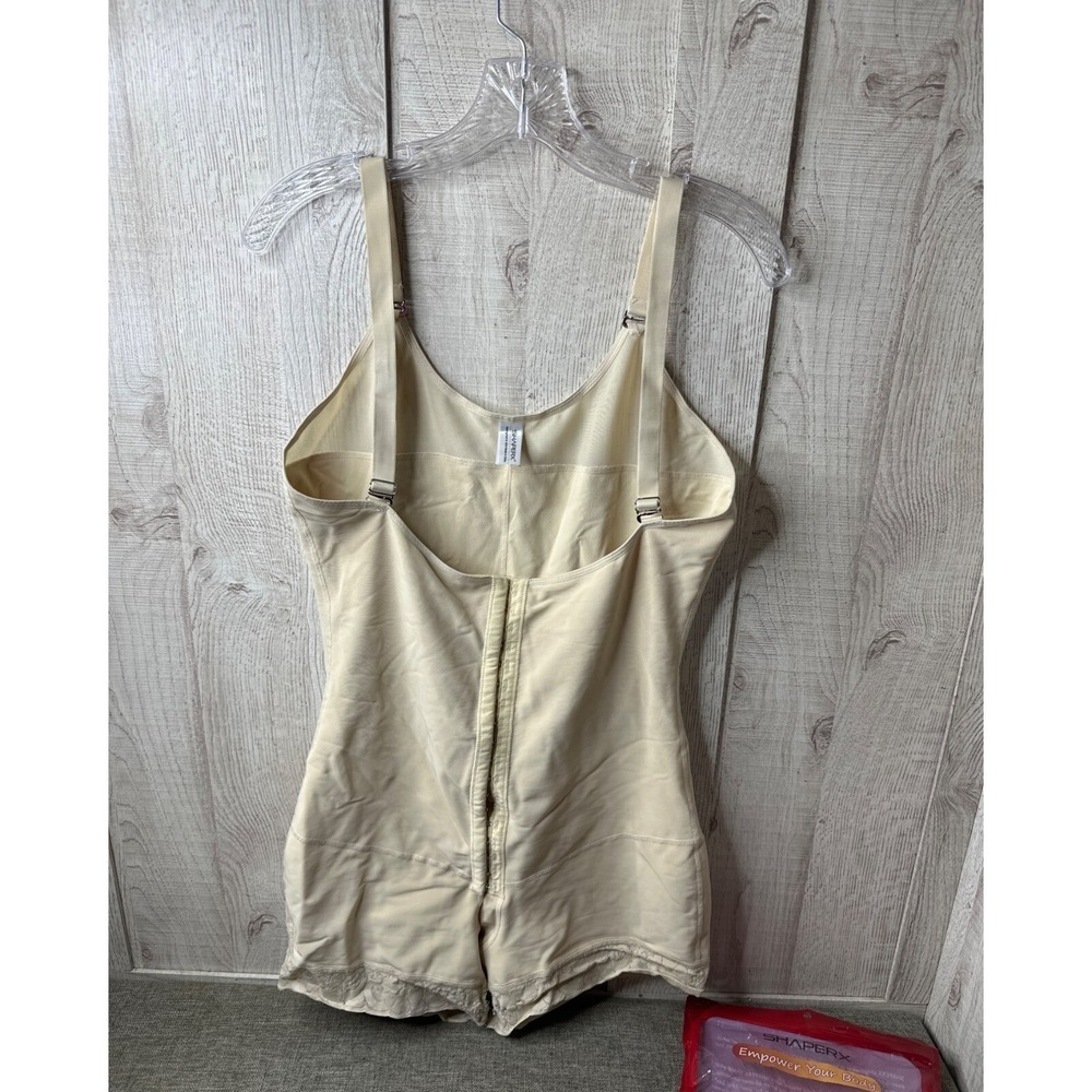 Shaperx Women Full Body Shaper 3XL Seamless Underwear Bodysuit Adjustable Straps